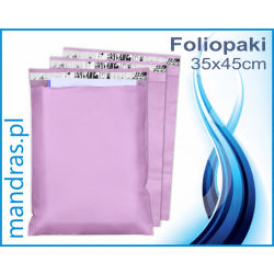 Foliopaki KFR3a 35x45cm RÓŻOWE [50szt.]
